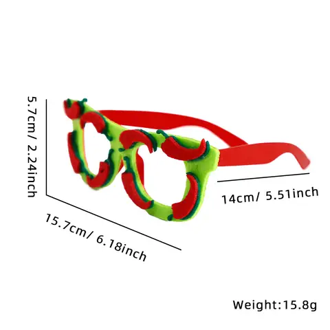 Mexikansk 5 maj karneval glasögon festdekoration fotorekvisita ram - Mexiko-tema glasögon för festliga tillfällen 10 best sales Mexikansk dekoration - №6