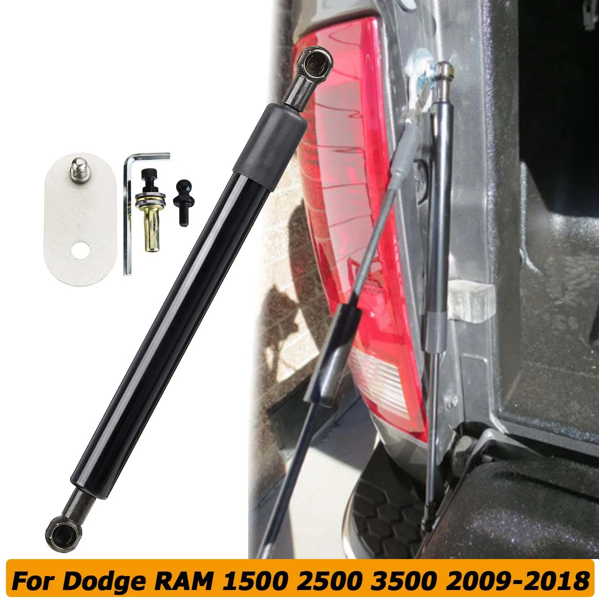 

Rear Tailgate Damper Assist Shock Rod Arm Slow Down Gas Strut Bar DZ43301 For Dodge RAM 1500 2500 3500 2009-2018 Car Accessories