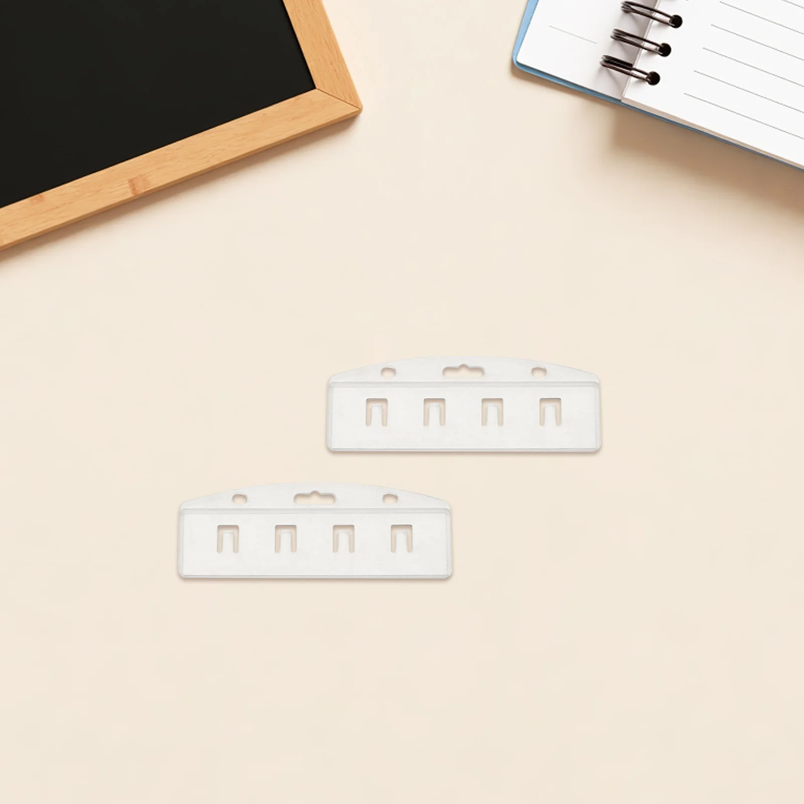 25 قطعة حامل شارة شفاف صلب واضح بطاقة الهوية حامي لمؤتمر المكتب الضرب الائتمان القابض تمرير المنظم كم