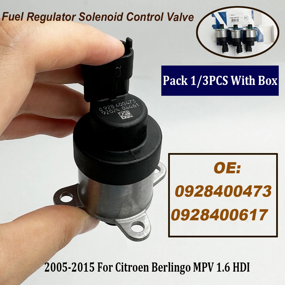 1/3PCS 0928400473 4903282 4902916 0928400617 Fuel Regulator Solenoid Control Valve For Cumminss DAF Volvoo