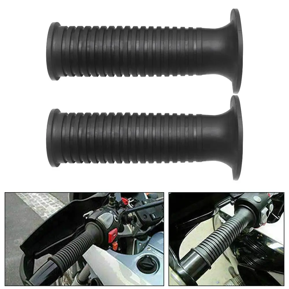 Non-Slip Rubber Motorcycle Handlebar Hand Grips Bars Cover For BMW R1200RS K1200RS/GT R1150GS R1150R R1100S/RS/RT K100RS F650GS