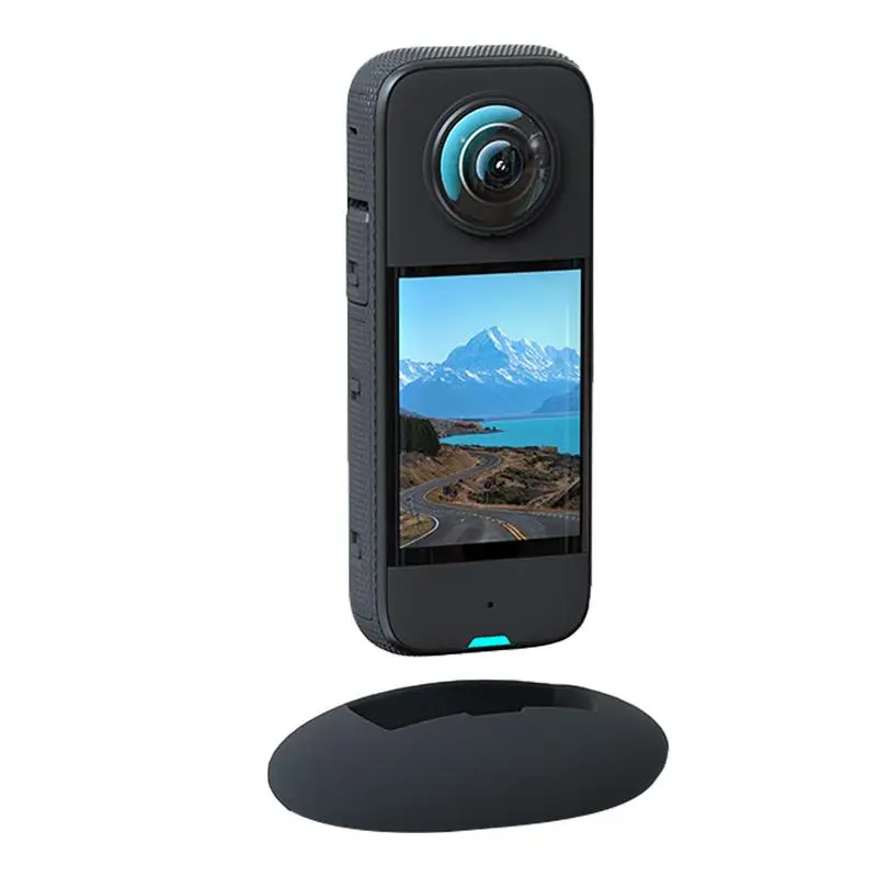 Forinsta360-Support en silicone ONE Bery, base de support, protection de bureau, caméra de sport, accessoires de support