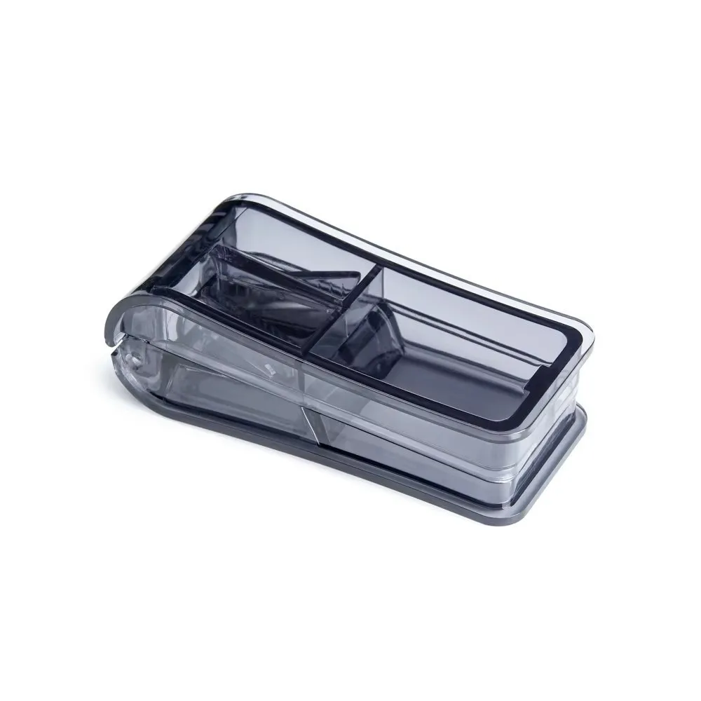 Portable 2-in-1 Medicine Cutter Mini Multifunctional Pill Cutter Box Easy to Use Medicine Storage Box Carrying Medicine