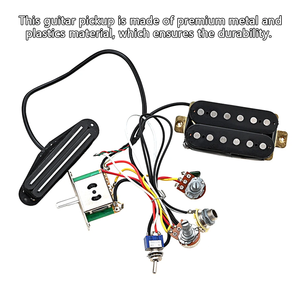 Metal Pickup Compact Size Humbucker Amplifier Beginners Guitar Supplies