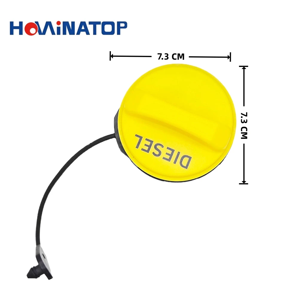 HOWINATOP LR053666 Fuel Tank Cap With Anti-lost Tether For Land Rover Range Rover Sport Discovery Evoque 05-22 OEM Replacement