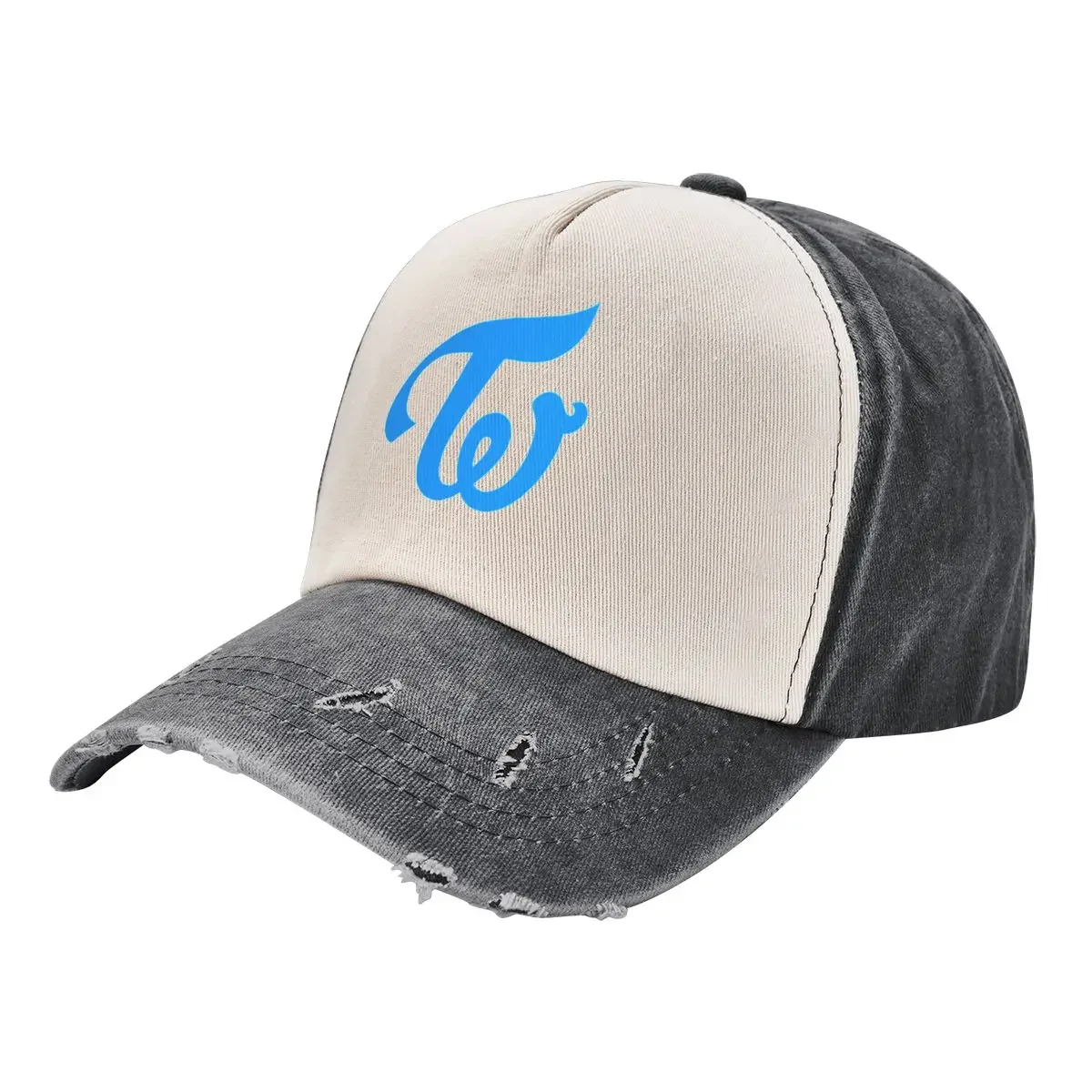 Twice Blue Logo Icon Baseball Cap dad hat Gentleman Hat Custom Cap Anime Women Beach Fashion Men's