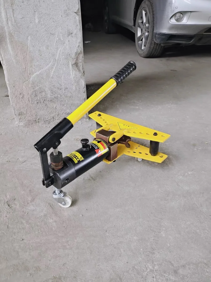 Dobladora de tubos manual de 1/2-4 pulgadas, herramienta dobladora hidráulica para doblar tubos galvanizados