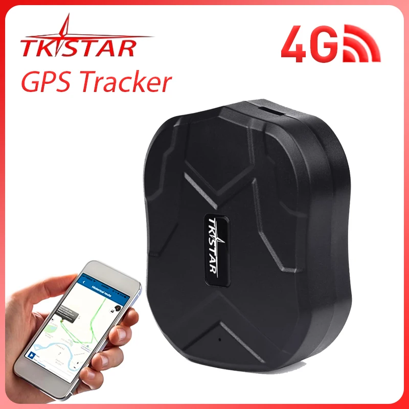 TKSTAR 4G Car GPS Tracker Car TK905B 10000mAh GPS Tracking Voice Monitor GPS Locator Magnet IP65 Tamper Alert 120 Days Standby