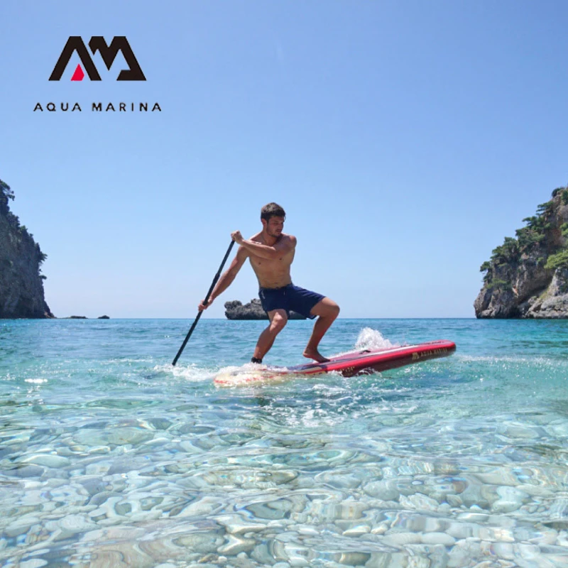 AQUA MARINA 3.6m ATLAS Advanced Level Surfing Board Water Stand Up Lightweight  Surfboard With Safety Rope Paddle Board