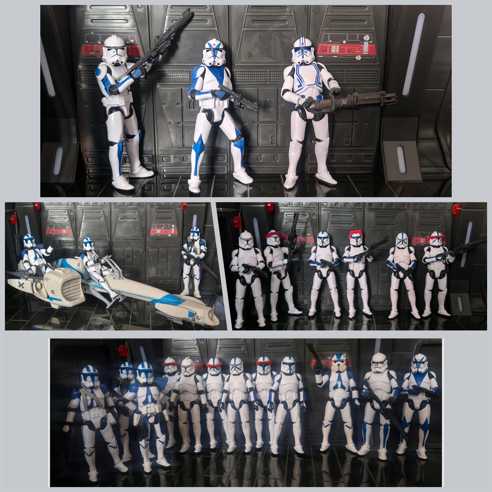 

Star Wars 3.75 Inch 1/18 Captian Rex Phase 1 Assault Trooper Tup Dogma 501st Legion Action Figure Toys Model Loose