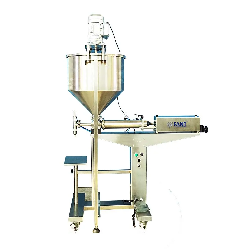 

Semi Automatic High Viscosity Liquid / Sauce / Ketchup/Hand Sanitizer Filling Machine