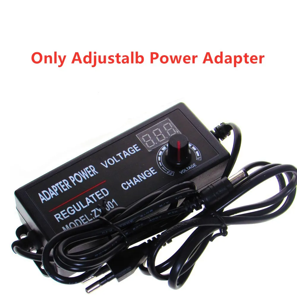 AC DC 3V 5V 9V 12V 24V 36V Power Supply Adapter 1A 2A 3A 5A 10A Transformers 220V To 12V Power Supply Adjustable Display Srceen