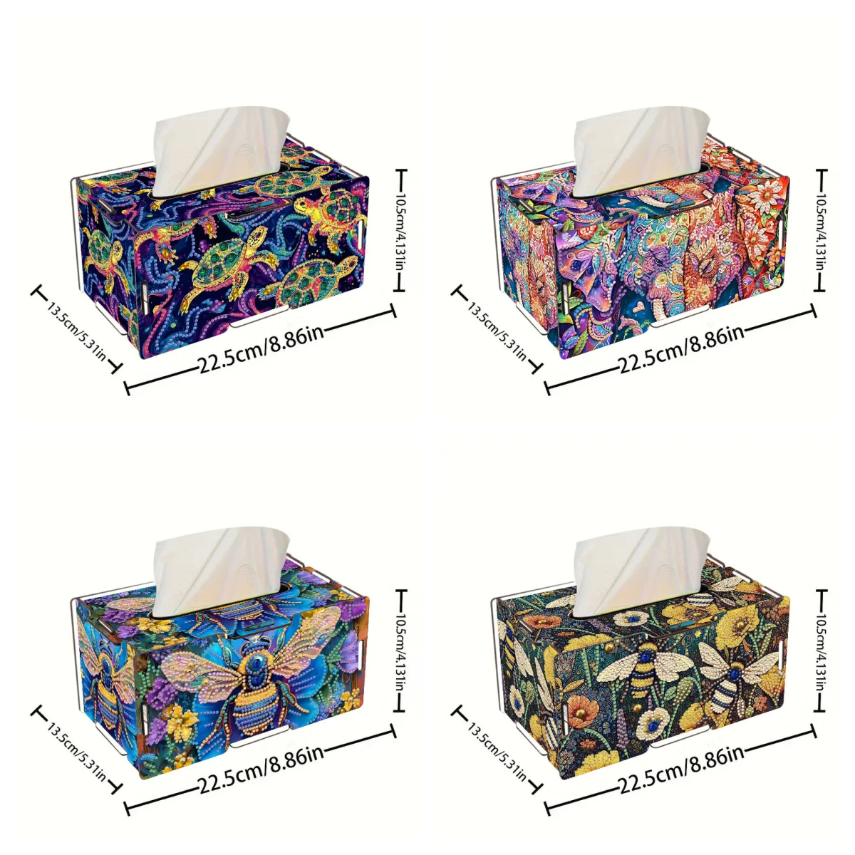 1 DIY Turtle/Bee Pattern Diamo - Pattern Tissue Paper ulasan dan harga