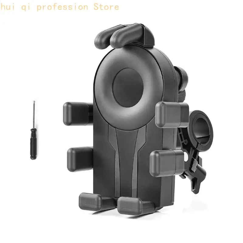 Robuste Motorrad-Lenkerhalterung aus Kunststoff mit Luftfederungstechnologie, einfache Installation für eine stabile – Detail 5