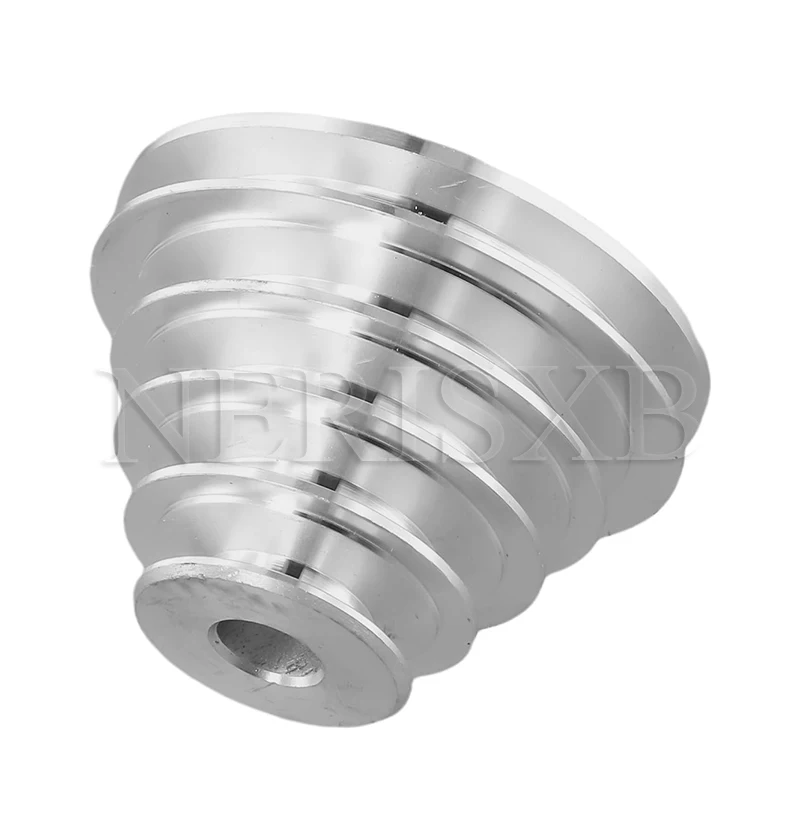 Aluminum Pagoda Pulley Wheel Set V-Groove For Benchtop Drill Press Workshop Machinery Equipment 14mm 18mm 22mm