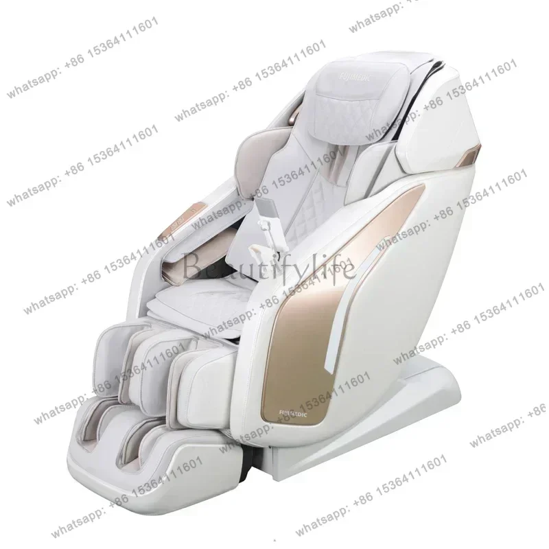Factory Direct Sales Cream Style Relax Massage Chair Sofa Ergonomic Full Body Massage Beds Intelligence Electric Salon Furniture