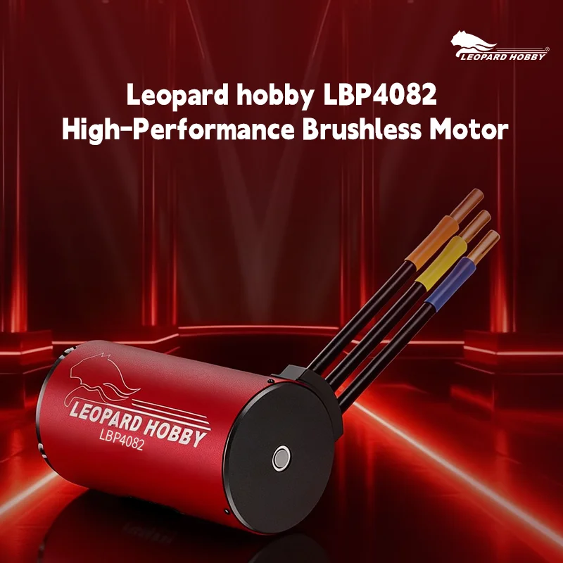 FATJAY Leopard Hobby LBP4082 Brushless Motor Four-pole inner rotor 1600KV 2200KV Motor RC Car Power Upgrade Model