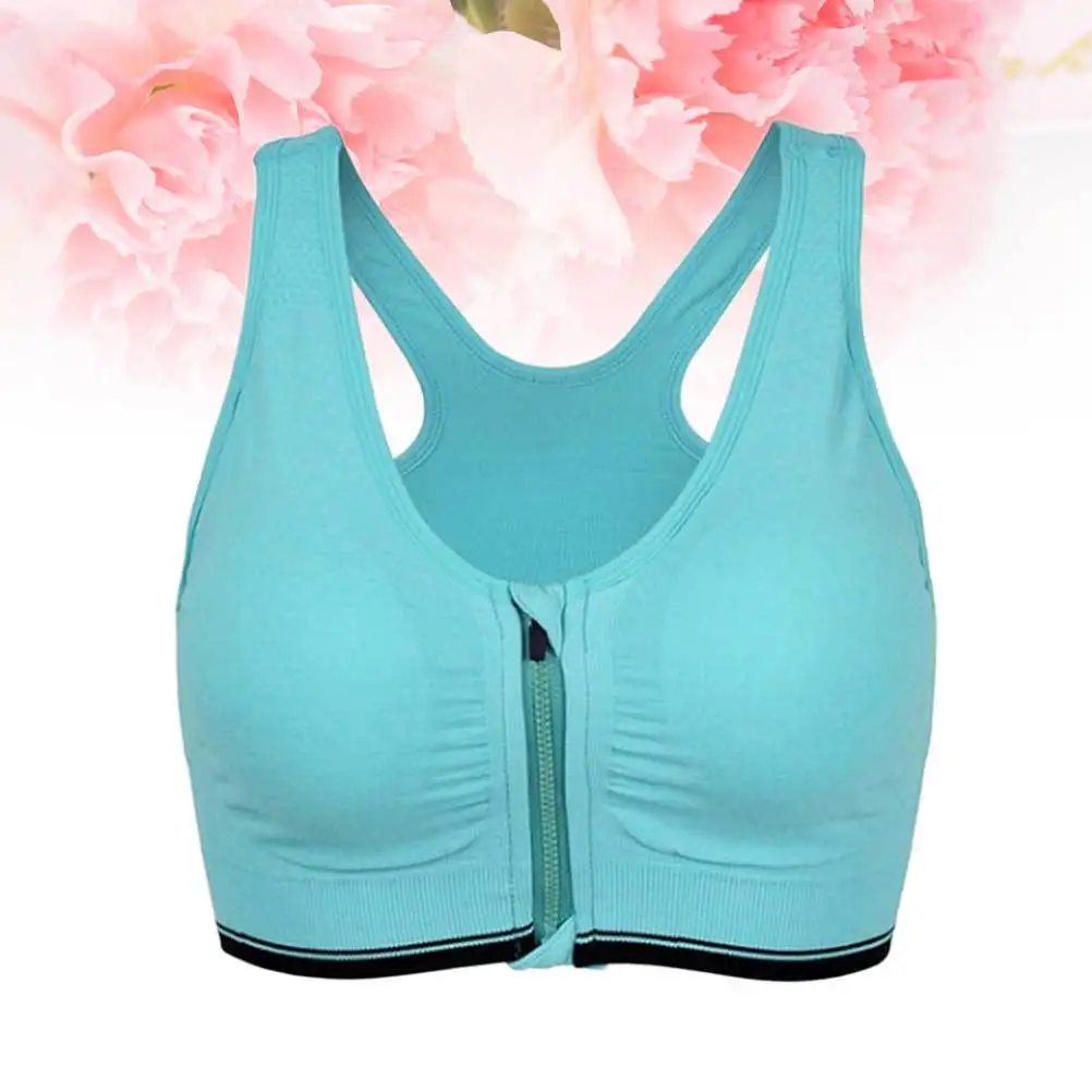 

Seamless Wireless Sports Bra Padded High Impact Shockproof Yoga Running Fitness Vest For Women Athletic Top