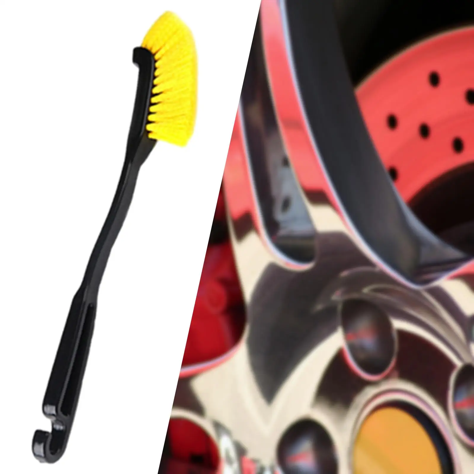 

Wheel Brushes Scratch Free Stiff Tire Brush for Motorcycles Trucks Cars