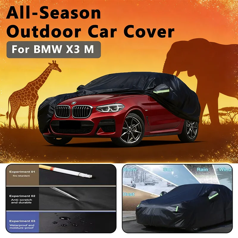 

Car covers for BMW X3 M Outdoor Protection Full Car Covers Snow Cover Sunshade Waterproof Dustproof Exterior car accessories