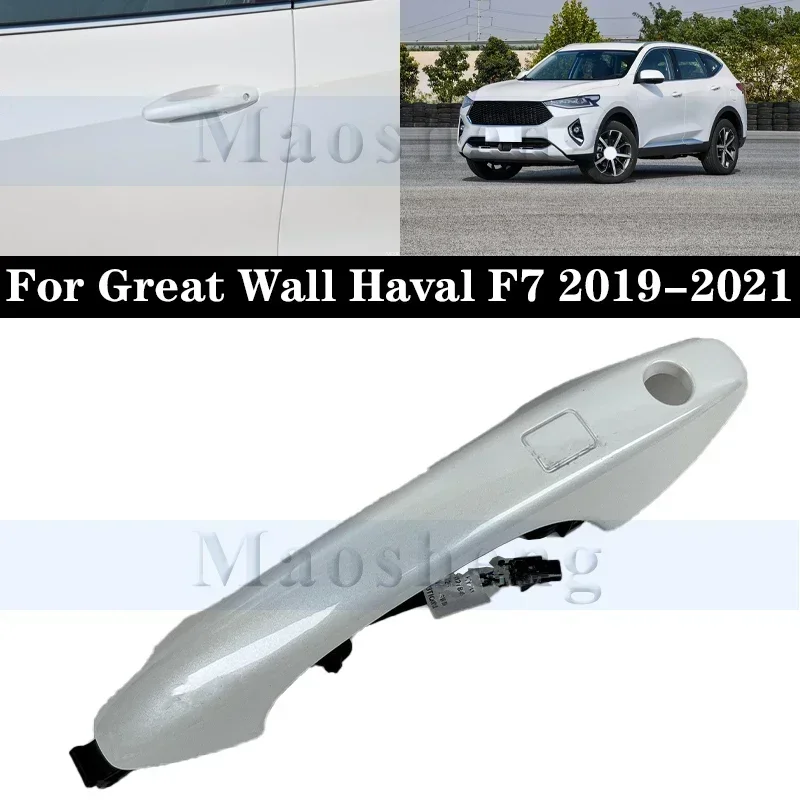 

Front/Rear Handle Door Handles Outside Handle For Great Wall Haval F7 F7X 2019-2021 Outside Door Handle Set Car Exterior