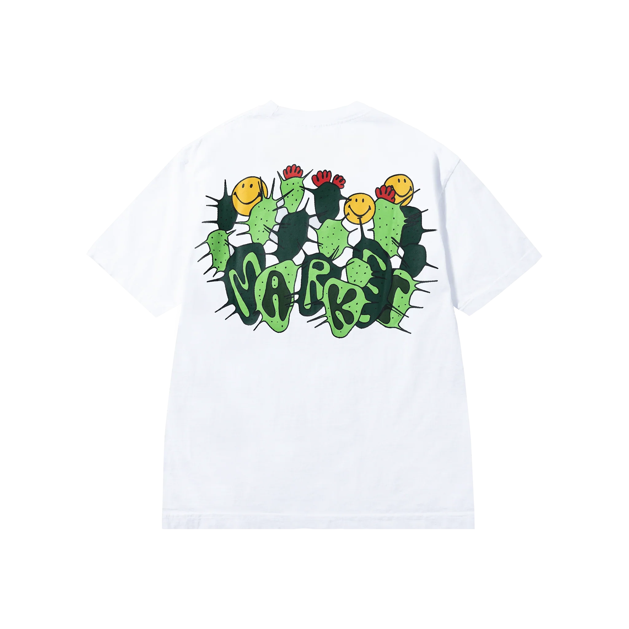 

SMILEY CACTUS Fashion Clothing Trend Pattern Printing Summer Luxury Brand Cotton Men's and Women's T-Shirts Short Sleeves