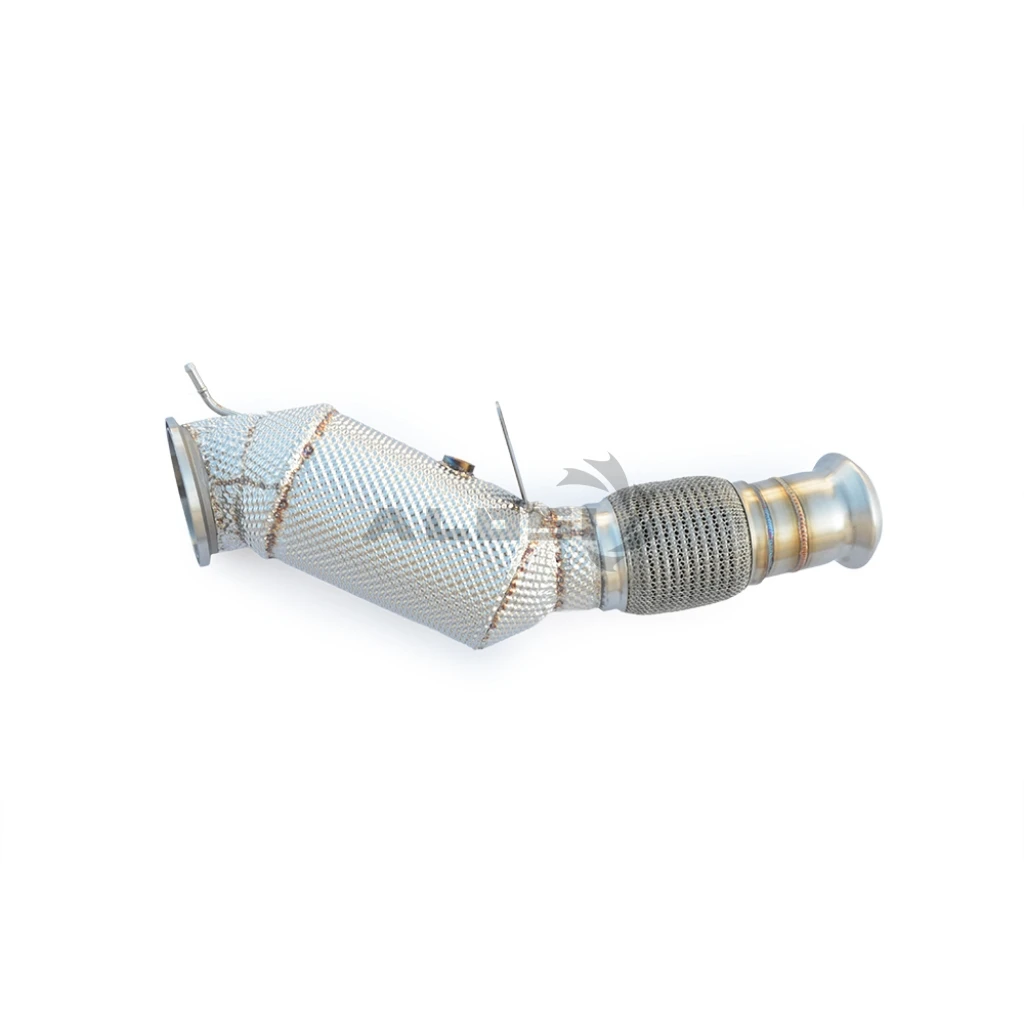 

Stainless Steel Exhaust Downpipe With Catalyst For BMW 330i 325i 320i G20 2.0T B48 2019-2026
