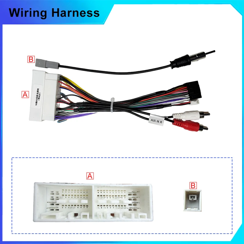 Car Radio Wiring Harness Adapter Canbus Box Spdif Amplifier Decoder For Hyundai Sonata 9 Kia K3 2016 WITH AUX