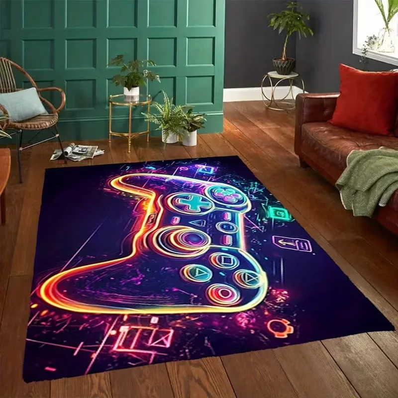 ثلاثية الأبعاد لعبة السجاد غرفة الأولاد كبيرة الألعاب البساط تحكم تصميم الأطفال الزحف اللعب المضادة للانزلاق الكلمة حصيرة ديكور غرفة نوم المنزل السجاد #2