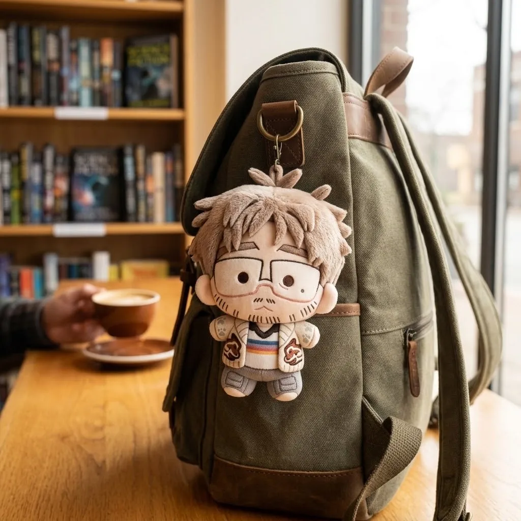 Project Hail Mary Ryland Grace Plush Doll Keychain Stuffed Toy Sci-Fi Movie Collectible for Kids Fans Home Decor Birthday Gift