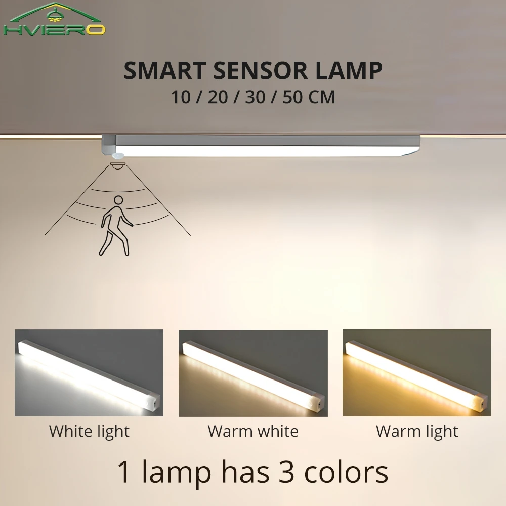 Rechargeable Touch Smart Lamp 10/20/30/50cm Uniform Lighting Protection Eye Bedroom Night Light Study Work Desk Home Decoration