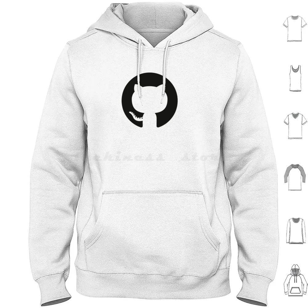 Git Logo هوديس كم طويل شعار Git Git Git Git Git Git Git Git Git Git برمجة Github مهندس المطور مبرمج