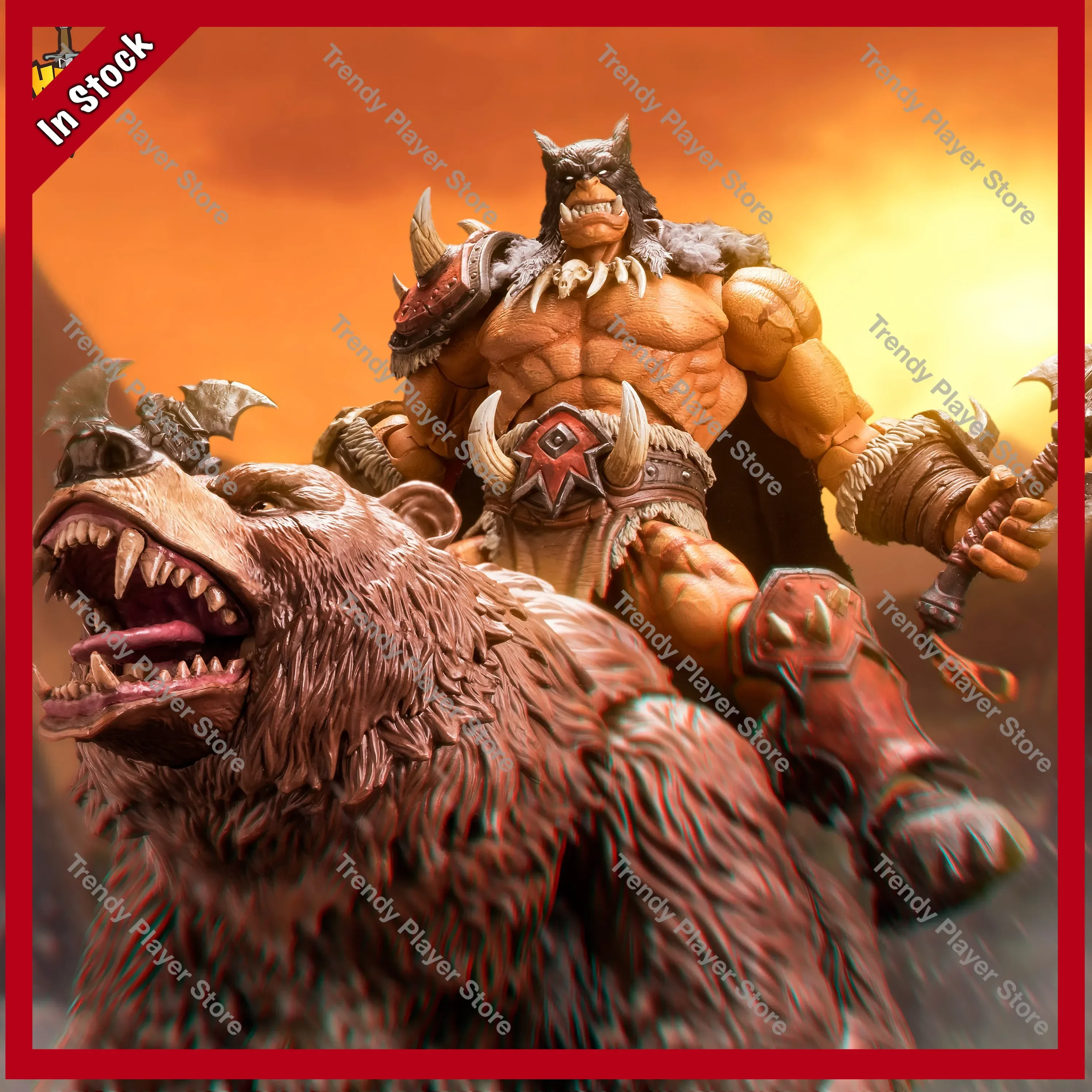 Disponible Stock: Figuras Acción A Escala 1/10  Los Personajes Rexxar Y Misha  La Serie «Adventurer World»  Hero Toys, Ideales