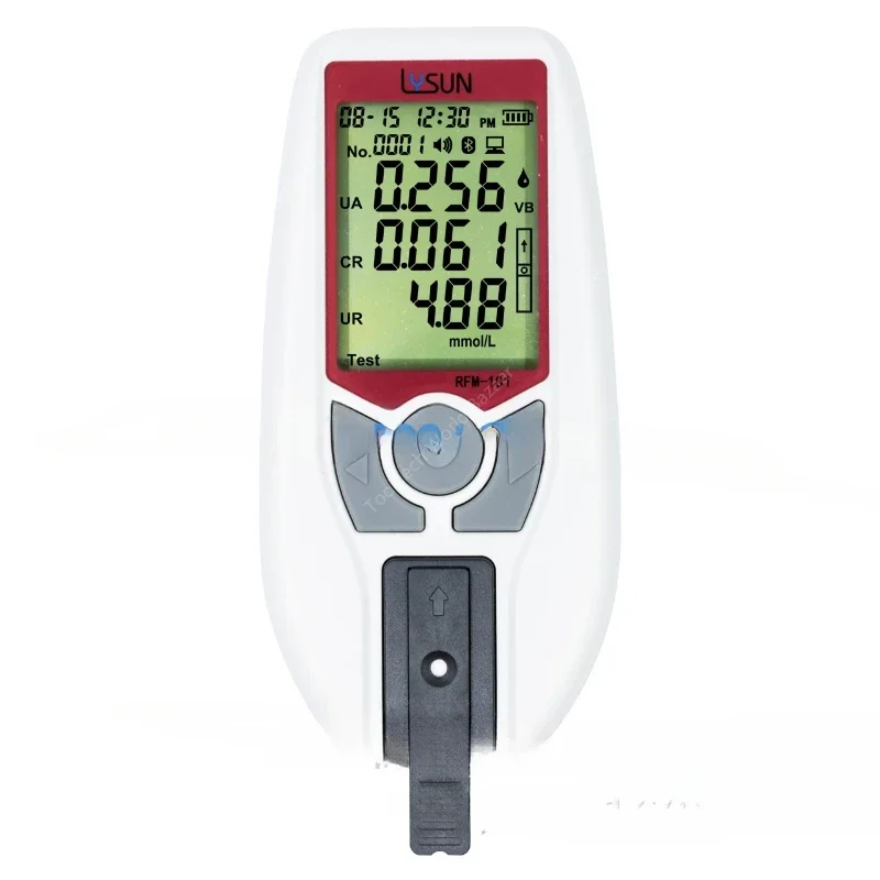 Kidney Function Test RFM-101 Renal Function Meter Uric Acid+creatinine+urea 3in1test Analyzer