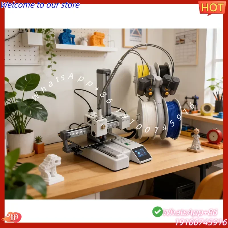 2026 A1 Combo 3D Printer Auto Bed Leveling Power Loss Recovery Filament Runout Detection FDM Printer