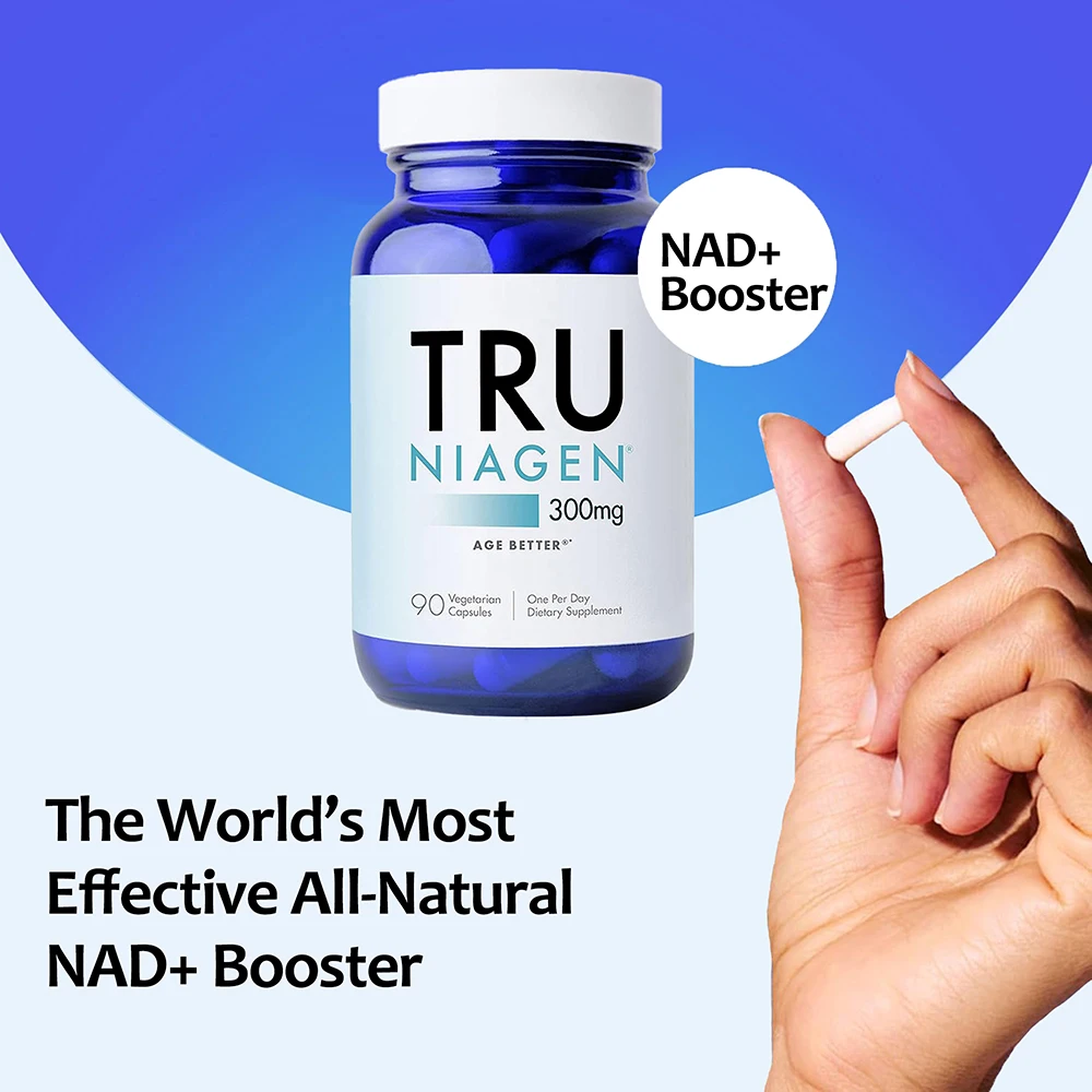 

NAD+ Booster, Cellular Health & Natural Energy - NAD Supplement for Healthy Aging, Metabolic Support, Nicotinamide Riboside (NR)