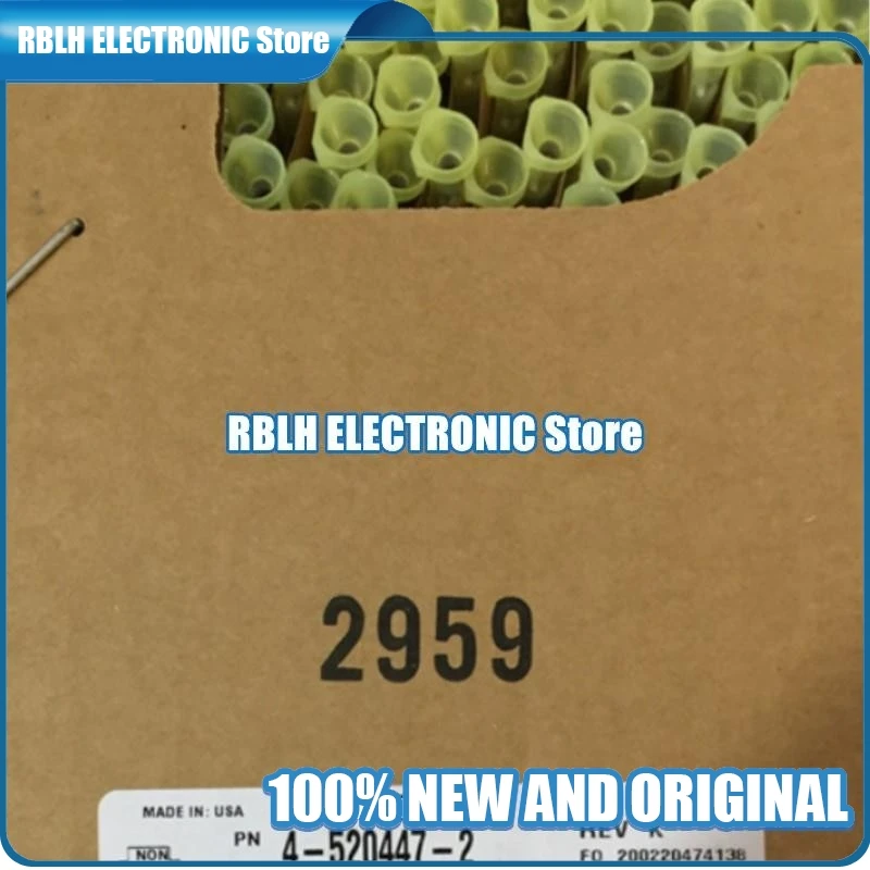 

50 шт./лот, новый оригинальный разъем 4-520447-2