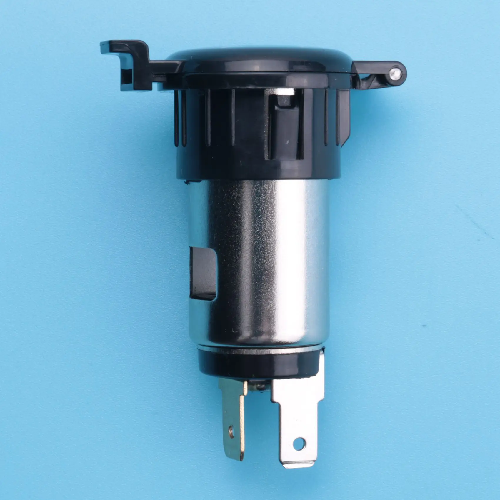 #176Y 12V 120W Cigarette Lighter Power Socket Plug Outlet For Car Motorcycle Boat  (black)