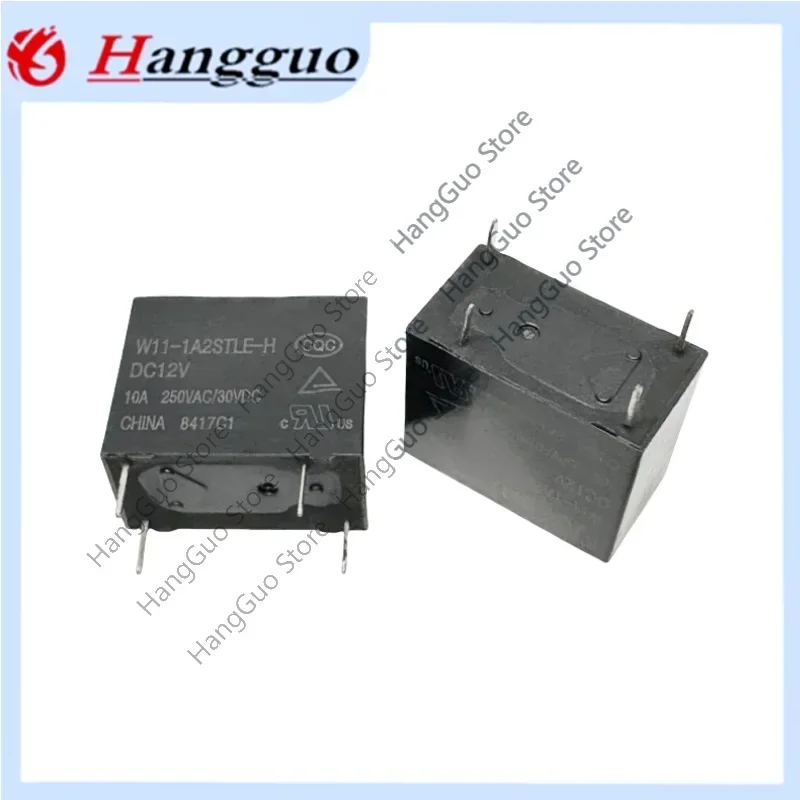 5PCS Original and brand new  W11-1A2STLE-H-DC5V W11-1A2STLE-H Relay 4-pin normally open 10A