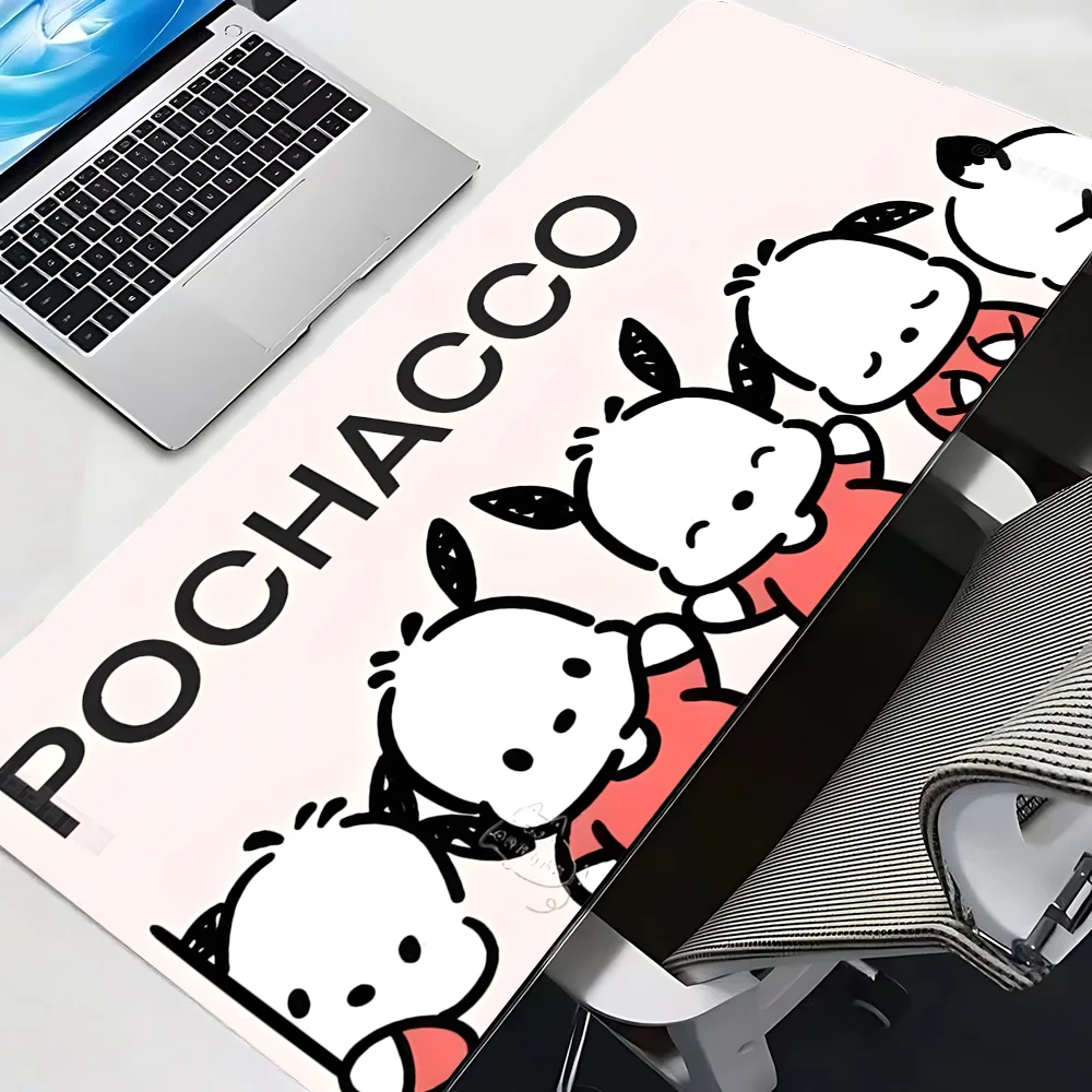 P-Pochacco Mousepad Mause Pad Mouses Rug Office Accessories Desk Mat Mousepad Keyboard Gaming Pc Mats Xxl Large Carpet