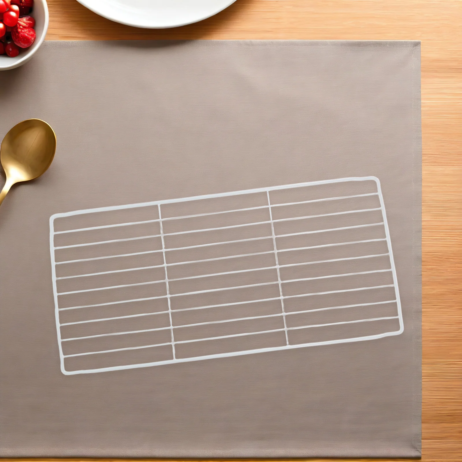 

Refrigerator Partition Wire Shelf Metal Mesh Grid Organizer Rack Freezer Divider Fridge Compartment Shelf Kitchen Storage