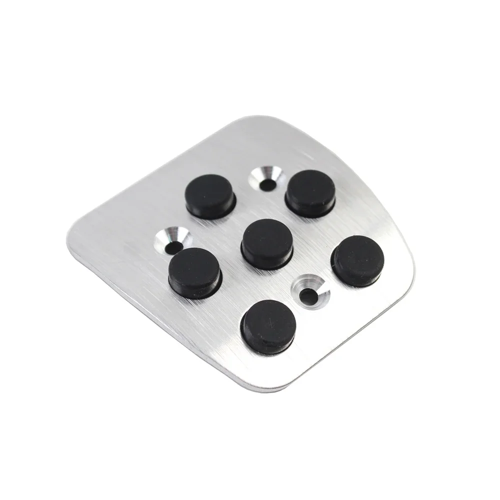 Aluminum Pads Pedal Set For Honda Civic 8th 2006~2009 2010 2011 Manual MT Clutch Brake Gas Foot Pedal Pad Cover (Need drilling)