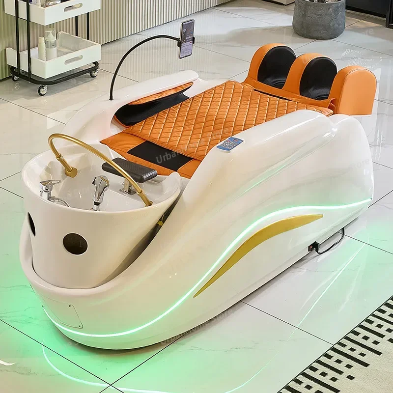 Luxury Electric Massage Chair, Spa Relaxation, Beauty Salon Accessories, Salon Equipment, Massage Bed, Spa Head, Water Cycle