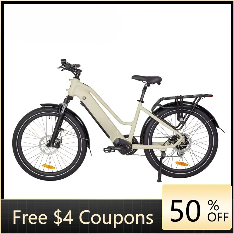

Rs Torque Sensor European Union Factory 48V350W Road City Hybrid Electric Bike with Frame Tube Display