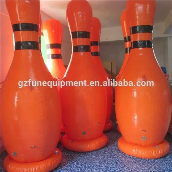 High Quality Inflatable Bowling Set Customized Inflatable Bowling Pins Human Bowling Ball For Sale