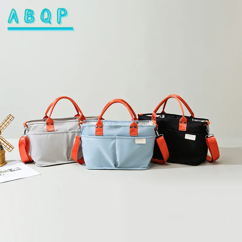 New Baby Stroller Hanging Bag Multifunctional Baby Bag Large Capacity Fashionable and Portable Baby Diaper Storage Bag