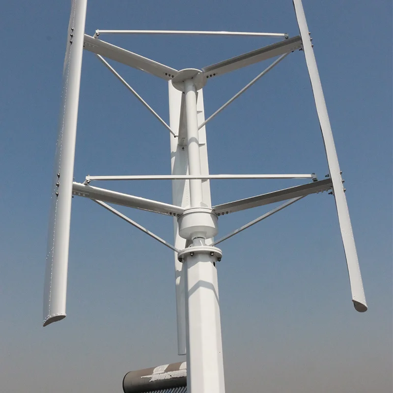

Big power residential wind turbine 10KW 15KW Low-Speed Vertical Axis Wind Turbine 220V 380V 48V with controller on grid inverter