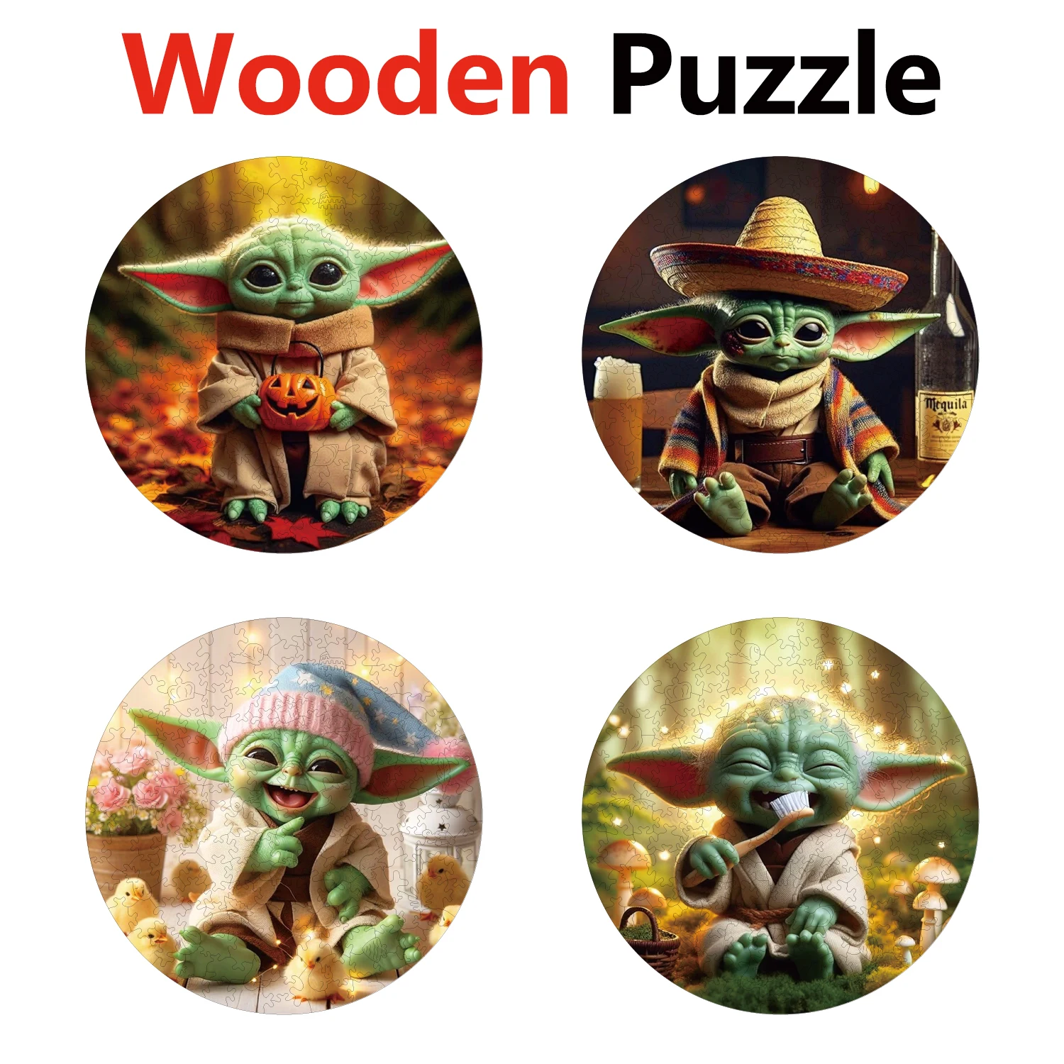 

Disney Have Big Ears And Unique Glogu Puzzle Shapes Making Best Gift Children Quality Wooden Puzzle