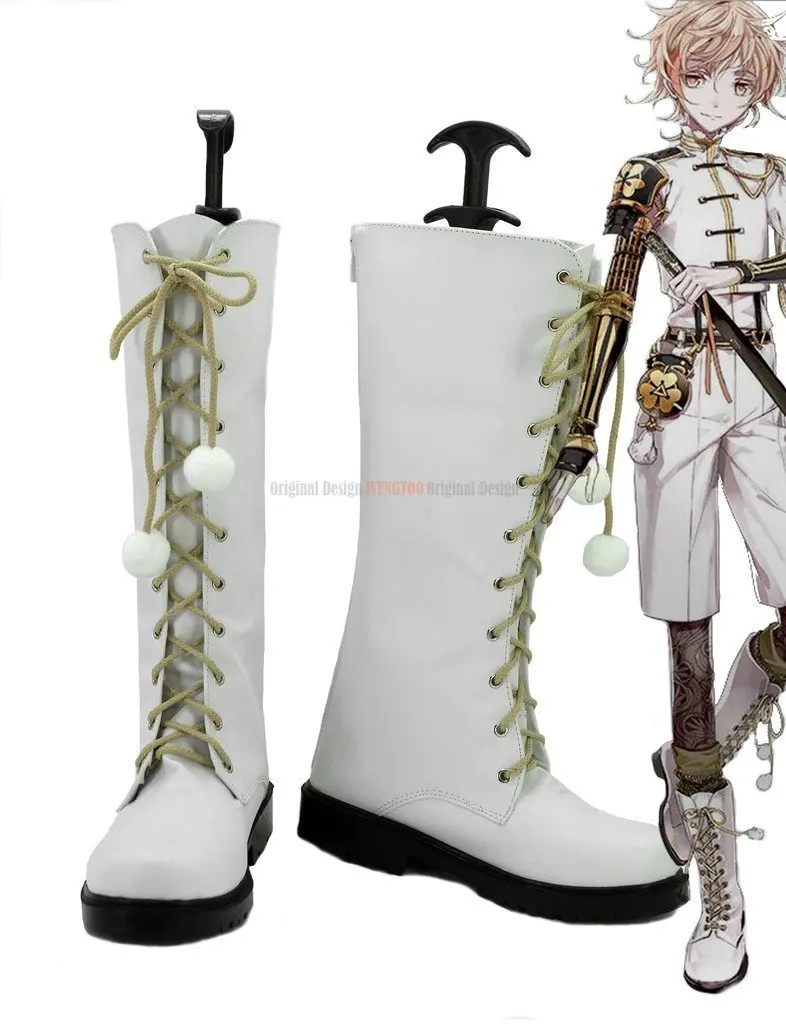 

Monoyoshi Sadamune Cosplay Touken Ranbu Online Monoyoshi Sadamune Cosplay Shoes Boots Custom Made