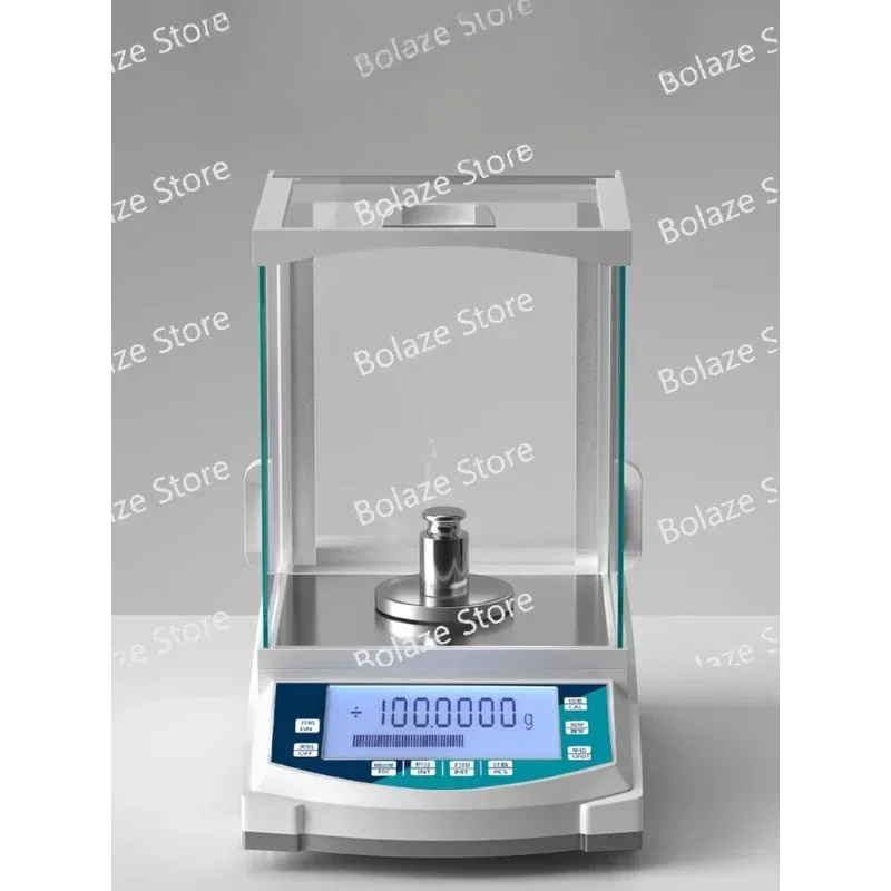Electronic Analytical Balance 0.1Mg One-Thousandth Electronic Scale Precision Balance 0.0001 Experiment Balance Scale 0.001
